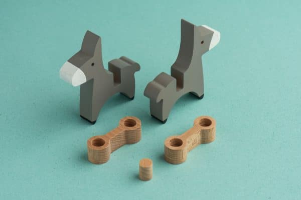 made in crete greece, wooden greek donkey puzzle toy and decor