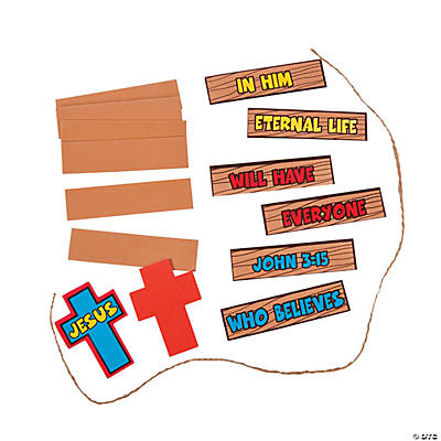 religious studies arts and crafts- jesus eternal life activity
